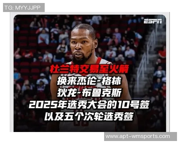 火箭队深厚实力吸引KD需具备全面能力才能争冠 火箭队深厚实力吸引KD需具备全面能力才能争冠